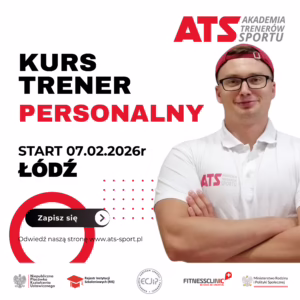GRUPOWY Kurs trenera personalnego + instruktor siłowni - Łódź (16-05-2026)