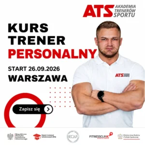 Kurs trenera personalnego Warszawa – ATS-Sport, start 26.09.2026